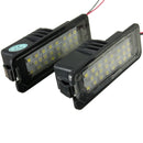 2PCS 24 LEDs License Number Plate Lights White for VW Passat Golf MK5 MK6 POLO