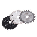Drillpro 3Pcs HSS/TCT 85mm Circular Saw Blade Cutting Discs Woodworking Rotary Tool