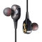 Double Dynamic bluetooth Earphone Wireless Stereo IPX7 Waterproof Sports Headset Headphones With Mic for Xiaomi Huawei