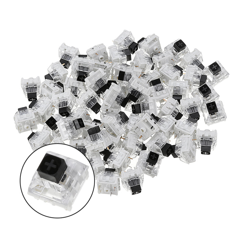 70PCS Pack Kailh BOX Black Switch Keyboard Switch for Keyboard Customization