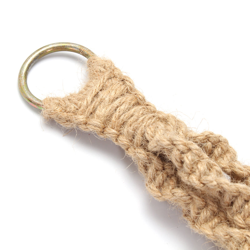 48'' 4 Legs Macrame Plant Hanger Holder Hanging Planter Basket Jute Rope Beads