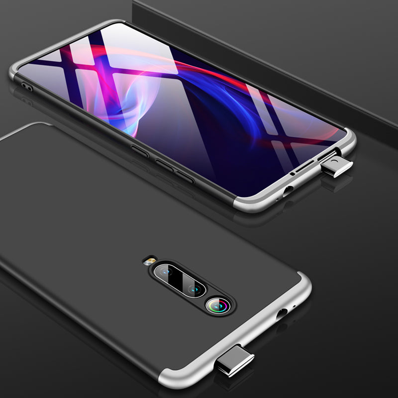 Bakeey 3 in 1 Double Dip 360 Hard PC Full Protective Case For Xiaomi Mi9T / Xiaomi Mi 9T Pro / Xiaomi Redmi K20 / Redmi K20 Pro