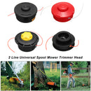 2 Line Universal Spool Mower Trimmer Head Strimmer Head Cutting Steele Mower Line