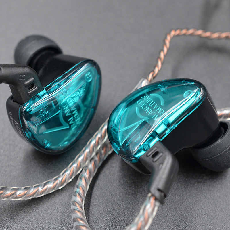 [Six Drivers] KZ AS06 Pure Balanced Armature Drivers Earphone 3.5mm Jack Deep Bass Stereo Headphone