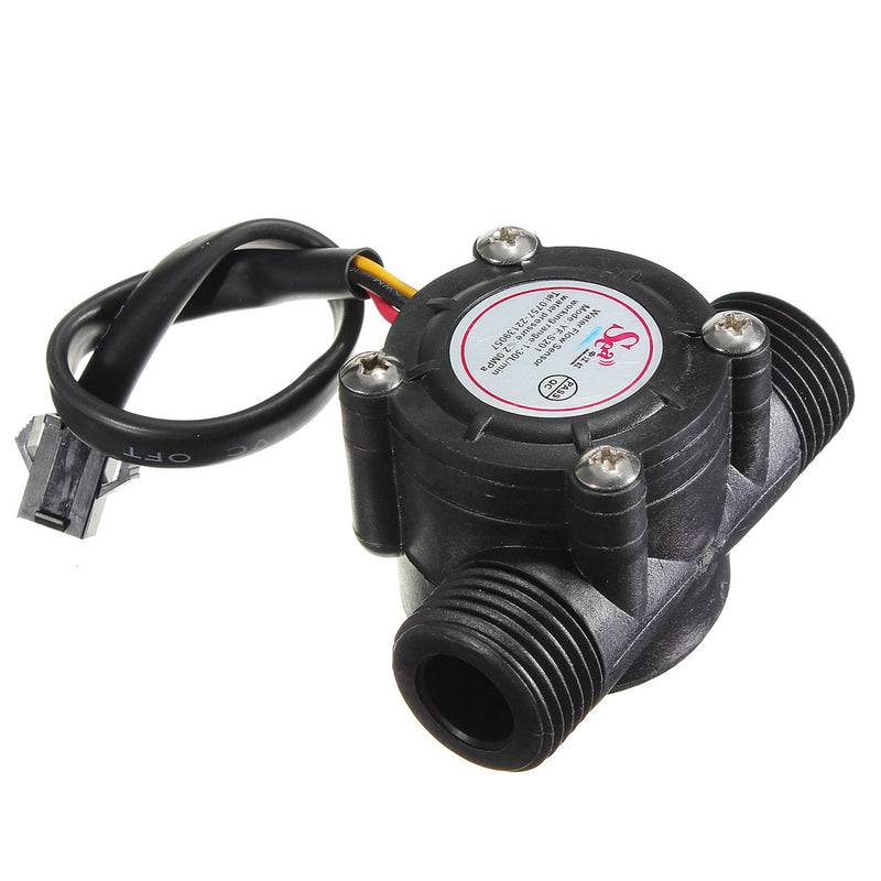 3pcs Hall Water Flow Sensor Flow Meter Water Control 2MPa