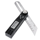 Drillpro 360 LCD Digital Sliding T Bevel Gauge Angle Finder T Digital Protractor Angle Ruler