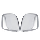 Pair Gloss Chrome Car Rearview Mirror Cover For Nissan NV200 Evalia 2010-2018