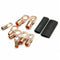 260 PCS SC6-SC25 Copper Ring Lug Terminal Mixed Shrink Tubing Cover With Box