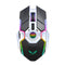 ZERODATE T30 2400DPI 2.4G Wireless RGB LED Rechargeable Ergonomic Design Gaming Mouse for PC Laptop