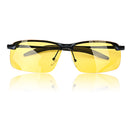 Suleve G02 Black Frame Night Driving Anti Glare Glasses Polarized UV400 Sunglasses Rainy Driver Safety