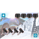 Car TPMS Android Tire Pressure Monitoring With 4 Internal Sensors For DVD Player Security Alarm System
