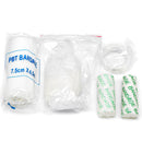 Green First Aid Kit With Bag SOS for Outdoor Camping Travelling Scissors Bandage Disposable Gloves