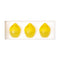 Clean-n-fresh 3PCS Lemon Style Refrigerator Deodorant Refrigerator Odor Eliminator Romver Home Air Purifier