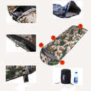 Outdoor Camping Sleeping Bag Waterproof Tear-resistant 320T Nylon Camouflage Duck Down Sleeping Bag