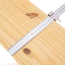 Drillpro 28mm Width Stainless Steel Straight Ruler 50/60cm Length With Locking Stop for Woodworking