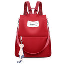 Outdoor Women Anti-Theft Backpack Oxford Cloth Waterproof Shoulder Bag Girls School Back Pack