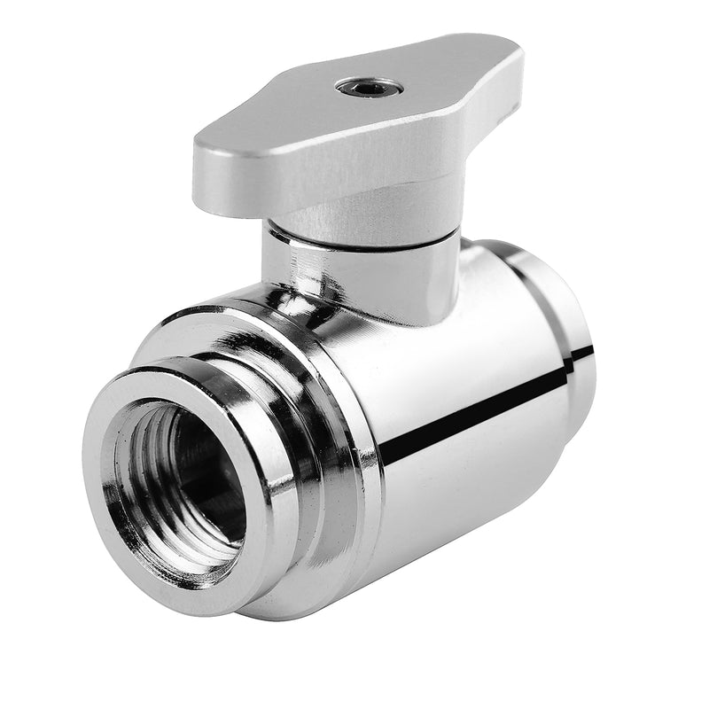 G1/4 Thread Dual Inner Teeth PC Water Cooling Shutoff Valve Water Ball Valve Waterway Control