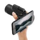 Bakeey Universal 12x50 Hiking Concert Camera Lens Zoom Monocular Phone Holder Tripod for Smartphone