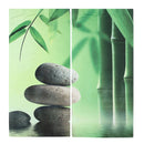 2 Panels/set Anti-UV Blackout Window Curtains 3D Effect Print Thermal Drapes