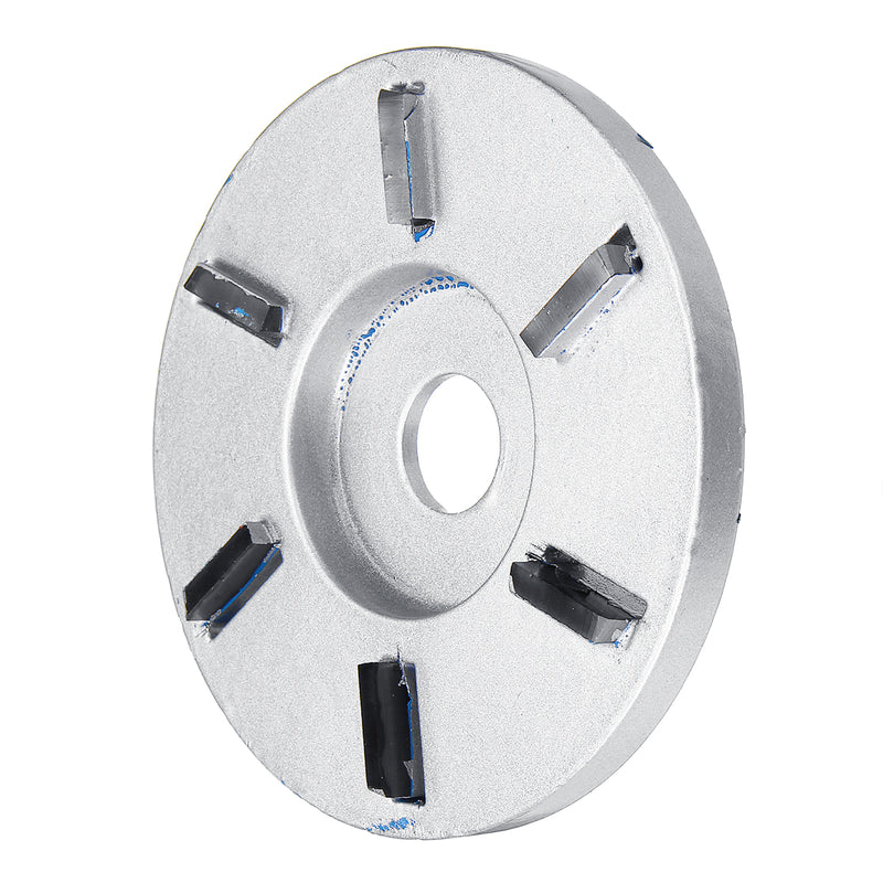 Woodworking Wood Carving Disc Tool Six-Tooth Blade For 16mm Aperture Angle Grinder