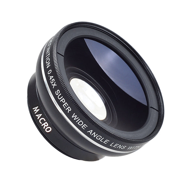 Bakeey 2 in 1 Clip 0.45X Super Wide Angle With Macro Lens HD Camera For Mobile Phone Tablet