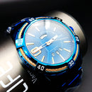 BIDEN BD0137 Waterproof Business Style Men Wristwatch Full Steel Calendar Quartz Watch