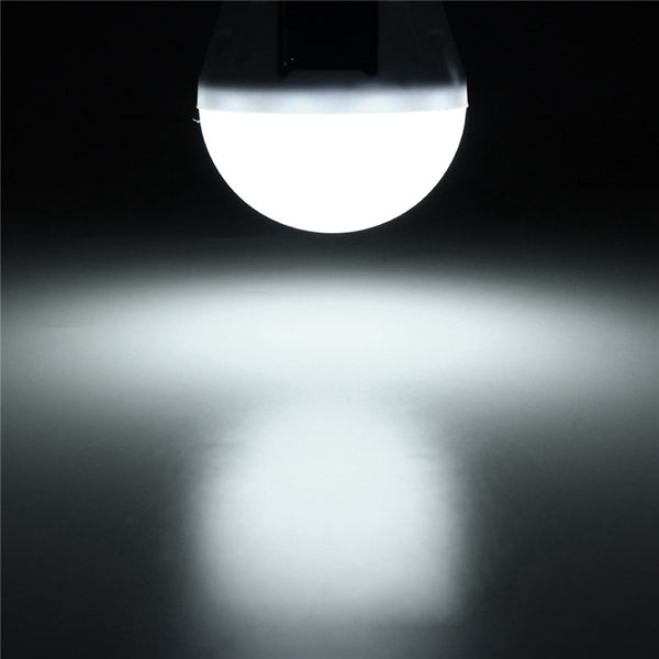 Solar Powered 9W E27 18 LED Bulb Camping Lantern USB Rechargeable for Outdoor Tent Fishing