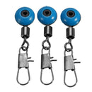 20Pcs Fishing Barrel Swivel Solid Ring Interlock Snap Pin Connector Accessories