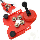 Adjustable 4-83mm Diamond Opening Locator Drill Bit Glass Hole Saw Cutter with Vacuum Base Sucker