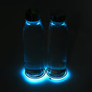 Universal 7 Colors LED Car Cup Holder Pad Bottle Mat Auto Interior Atmosphere Lights USB Charging