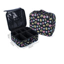 IPRee Travel Cosmetic Makeup Bag Wash Organizer Storage Box