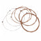 6Pcs IRIN A113 Acoustic Guitar Folk Guitar String Silver Plated 6 Sizes for Beginner