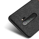 Bakeey Luxury Fabric Splice Soft Silicone Edge Shockproof Protective Case For Xiaomi Redmi Note 8 Pro