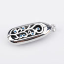 Elegant Metal Necklace Watch Band for Xiaomi miband 3