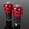 Four Red 22mm Motorcycle Round Handlebar End Weight Balance Plug