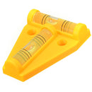 2Way Mini T CIRCLE Spirit Level Tool Trailer Caravan Motor Camper Van Table