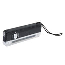 DANIU 2 in 1 UV Black Light Torch Portable Fake Money Cash Detector