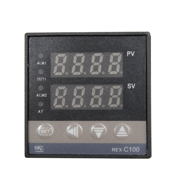 Excellway REX-C100 110-240V 1300 Degree Digital PID Temperature Controller Kit with 400 Degree Probe