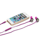 PISEN G105 in-ear Earphone 3.5mm Flat Cable 0.8M 2.62ft Headset  for Smartphone