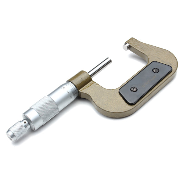 SHAHE 25-50mm 0.01mm Separating Clamp Screw Outside Micrometer