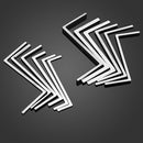 DANIU 14pcs Tension Wrench Push Rod Rotating Rod Tools Lock Pick Tools Set