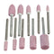 10pcs AbrasivE-mounted Stone Rotary Tool 1/8 Shank For Dremel