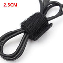 25M Black Strapping Cable Tie Magic Tape