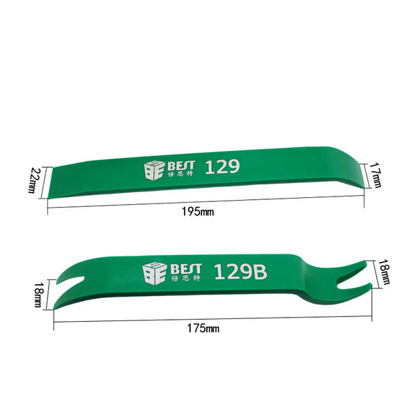 2 Pcs BEST BST-129 Thick Plastic Pry Opening Tools For Car Interior