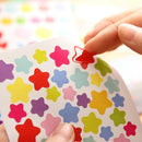 6 Sheet Colorful Rainbow Sticker Diary Planner Journal  Albums Photo