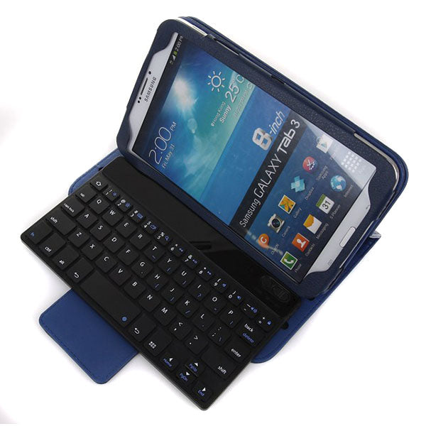 Leasun LS-BK310 bluetooth Keyboard Stand PU Leather Case For Tablets