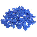 50pcs Scotch Lock Quick Splice 18-14 AWG Wire Connector Blue