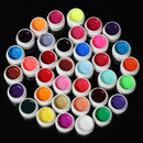 36 Colors Pure Colors UV Gel For Nail Extension