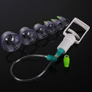 12 Body Cupping Healthy Kit And 6 Therapy Manual Massager Magnets Set Treatment Illnesses Pain