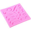 11cm Multi Music Note Silicone Mold Mould Chocolate Fondant Mat Cake Decoration
